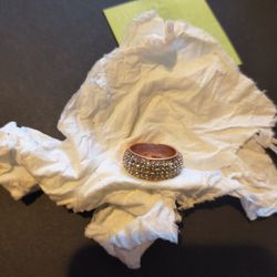 Rose Gold Ring Like Size 6 