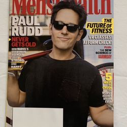 Men’s Health Paul Rudd “Never Gets Old” Issue March 2023 Magazine