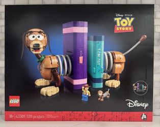 LEGO Disney 43301 Toy Story Slinky Dog Bookends