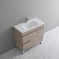 NEW YEAR SALE ~ Modern PVC Bathroom Vanity - 36 inches