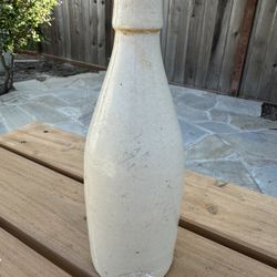Antique ceramic bottle