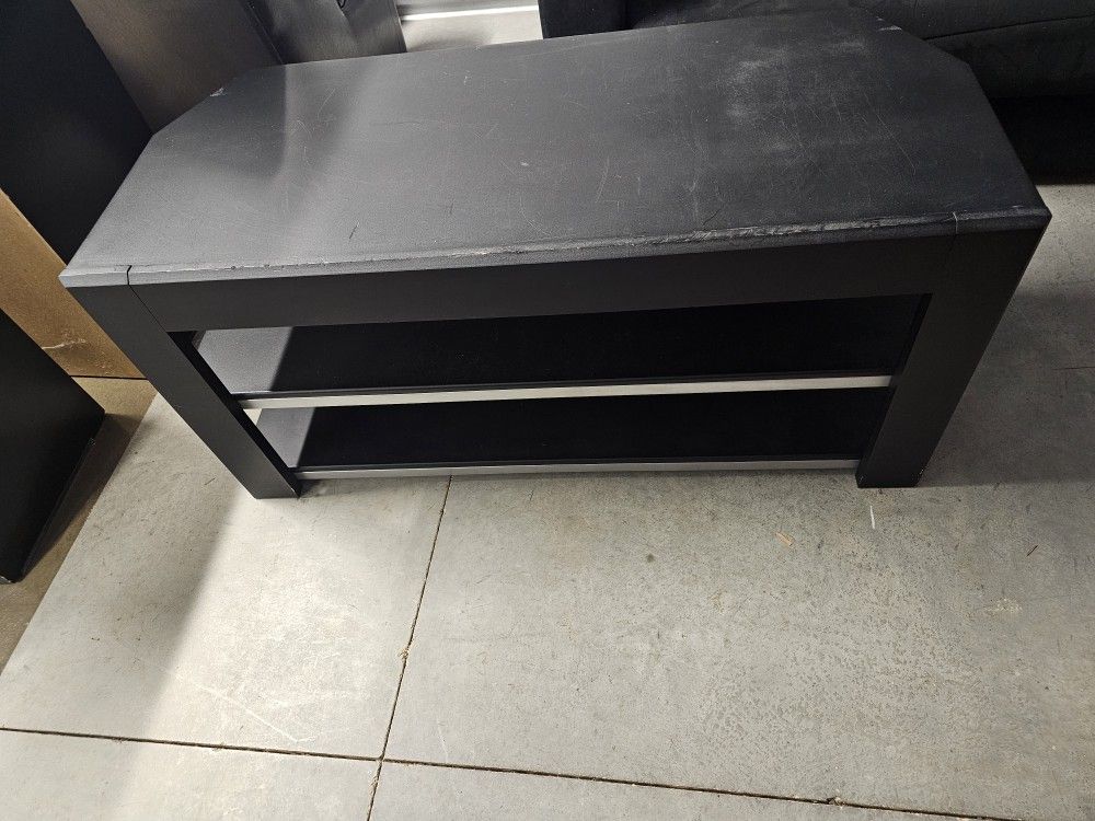 Black T.V. Stand