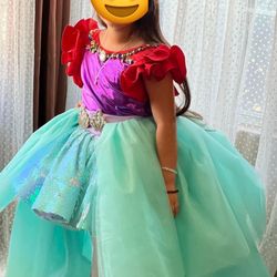 Hermoso Vestido De La Sirenita 