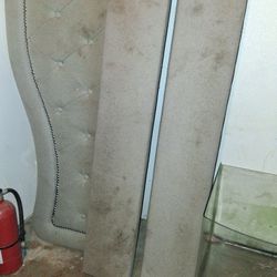 King Size Bed Frame And King Size Mattress Also The Black Frame For Sale