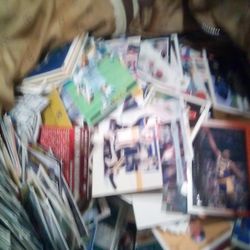 Sports Trading Cards Baseball Basketball Football And Hockey 