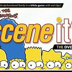 The SIMPSONS Scene it? DVD Board Game - MATTEL  NEW Factory SEALED