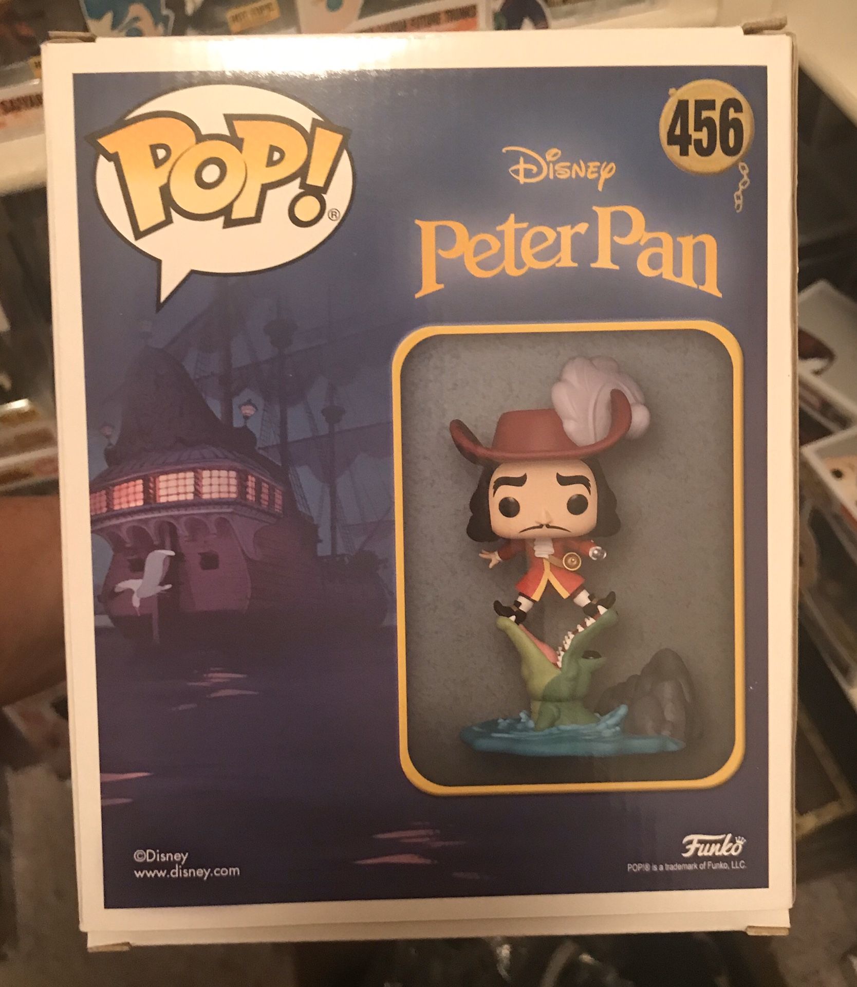 Pan Tick Captain Hook And Tick Tock Croc Pop Funko Pop! Disney