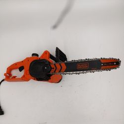 BLACK+DECKER BECS600 Chain Saw, Black/Orange