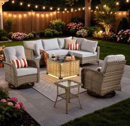 Patio furniture set outdoor new in the box