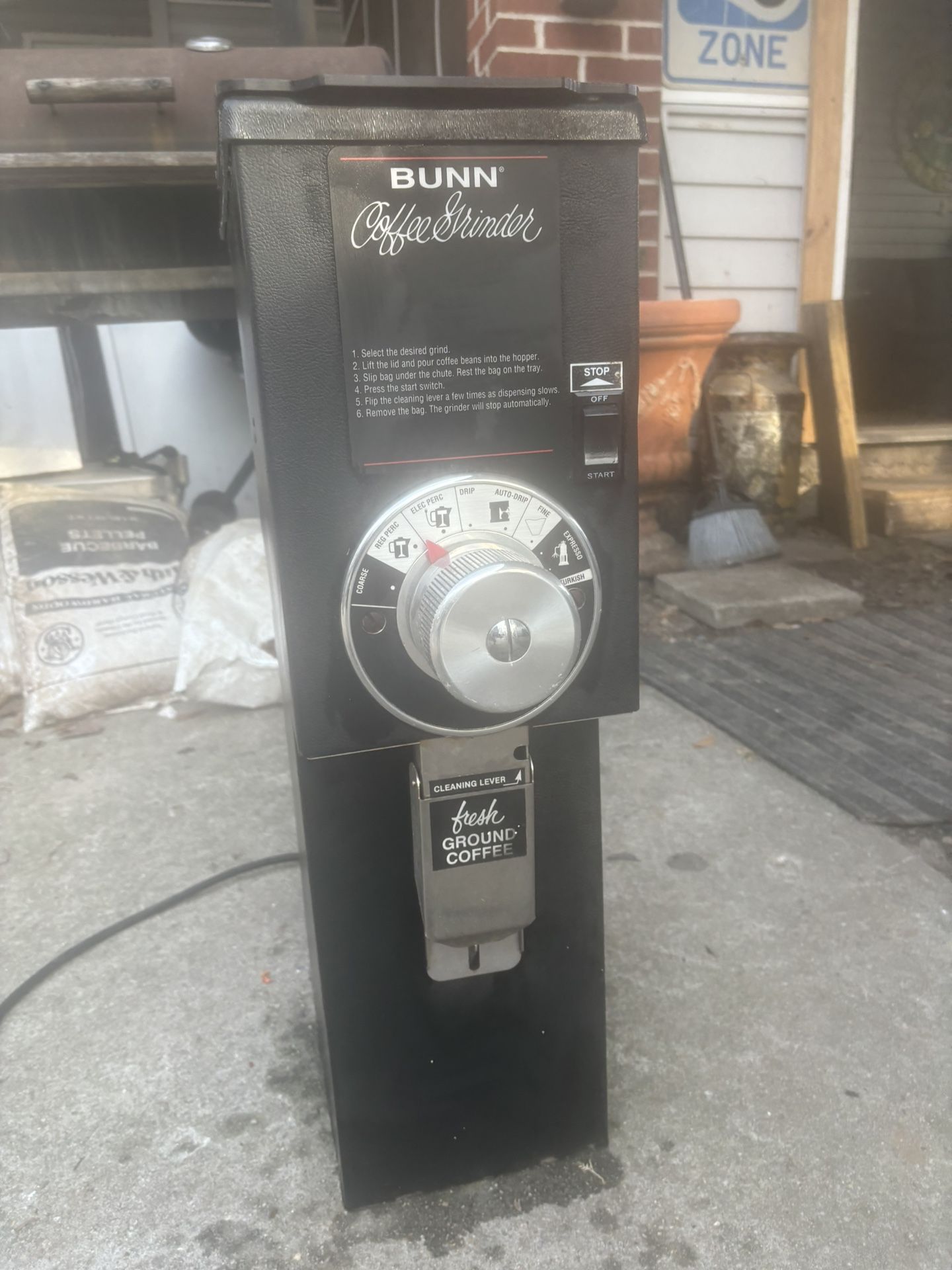 Bunn G2 Coffee Grinder Manual
