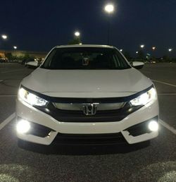 2 pcs LED Car Headlights, Fogs, & Daytime (White 6500k, 8000 Lumens) *6 Months Warranty*