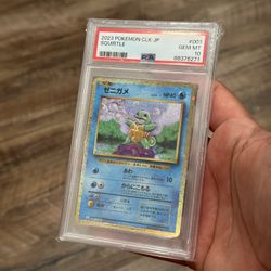 Squirtle Classic Collection Japanese PSA 10