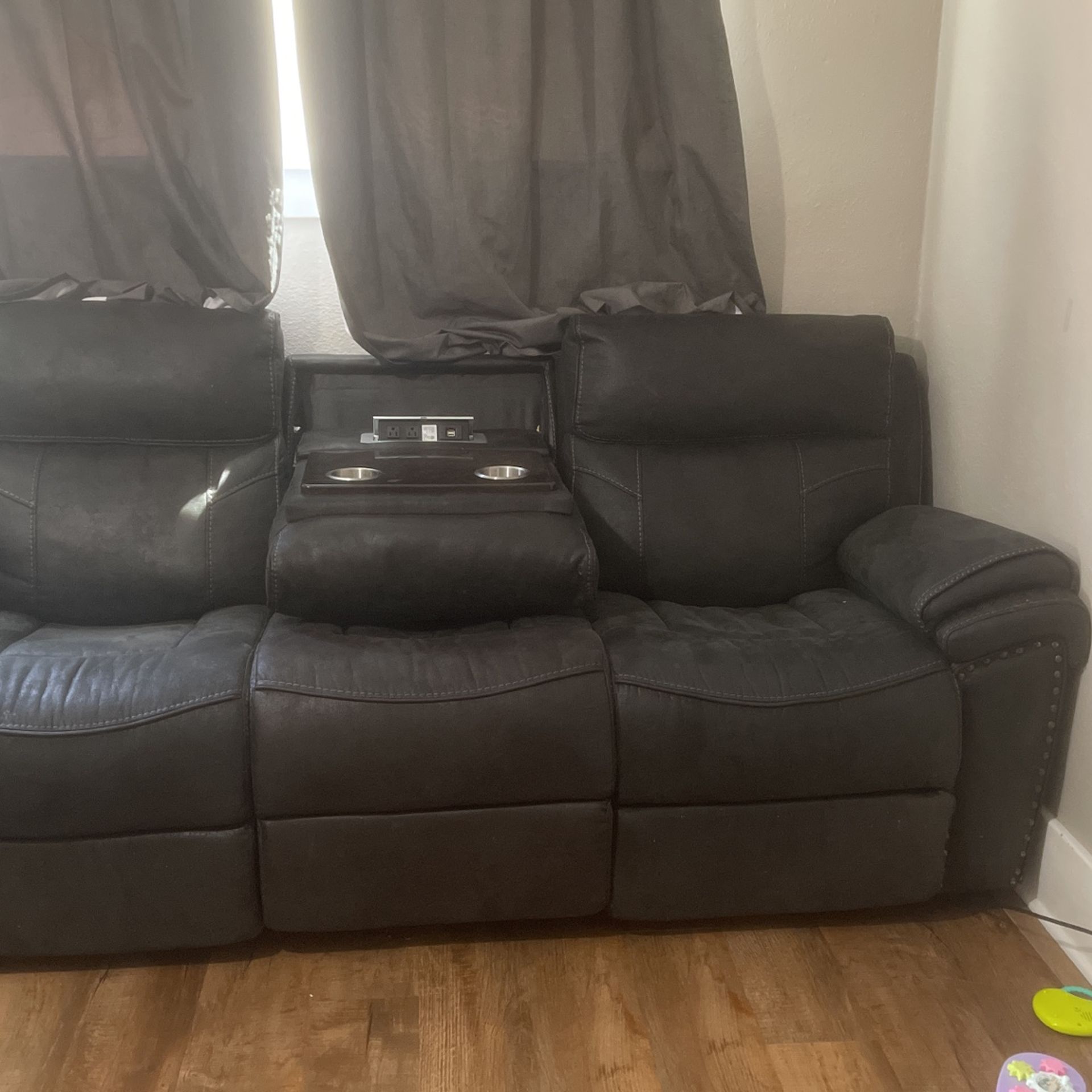 Black Electric Couch 