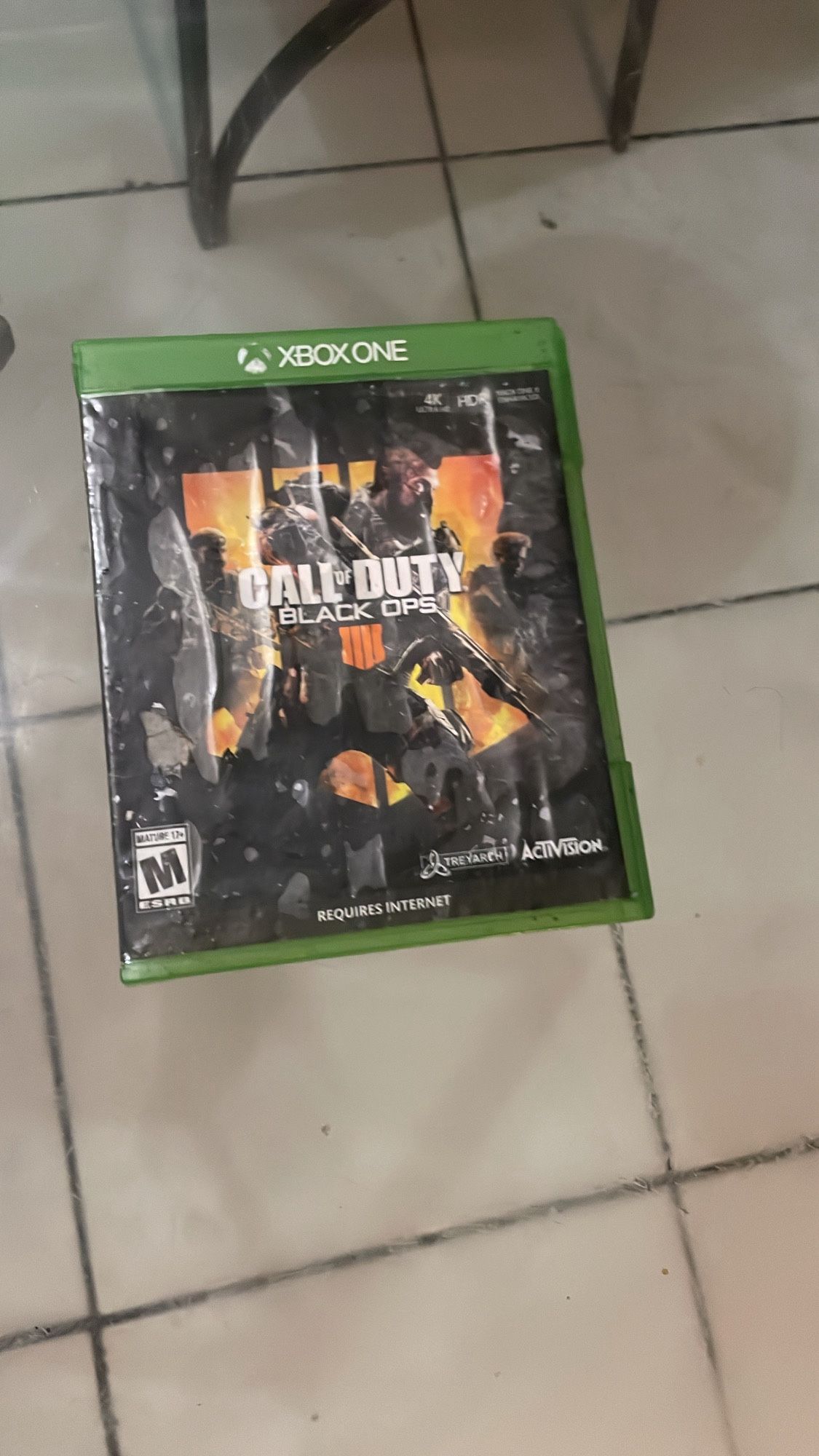 XBOX ONE Call Of Duty Black Ops 4