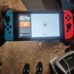 Nintendo Switch With 11 Games