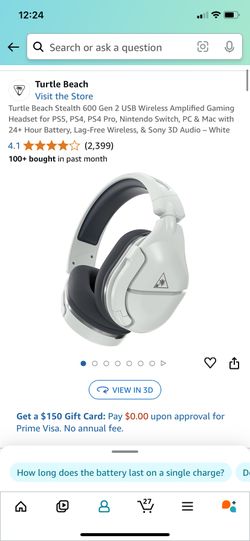 Brand New Wireless Turtle Beach Gaming Headset