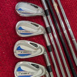 Complete 14 Club Dunlop Force Golf Set w Bag
