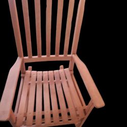 Wooden Rocking Chair 