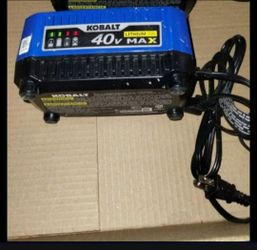 Kobalt 40V Max Lithium Ion Charger