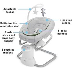 Graco , Soothe My Way Swing With Removable Rocker