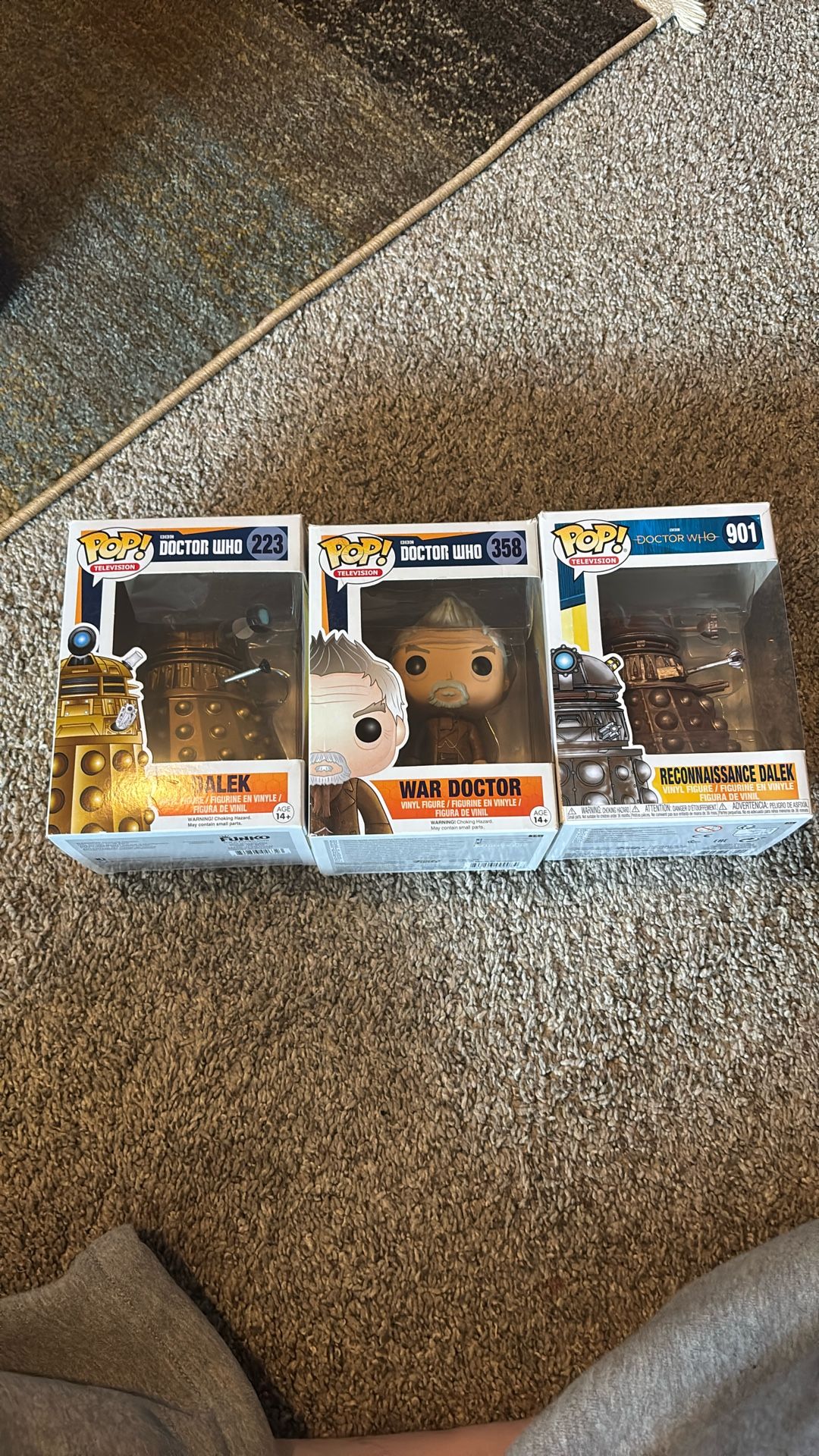Doctor Who Funkos Lot Of 3