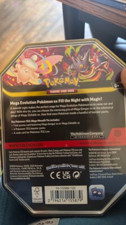 Pokemon Gengar promo tin.