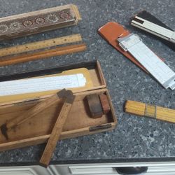 Lot Of Antique Measuring Devices 