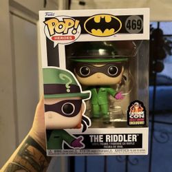 LACC 2022 DC COMICS BATMAN THE RIDDLER FUNKO POP CON EXCLUSIVE