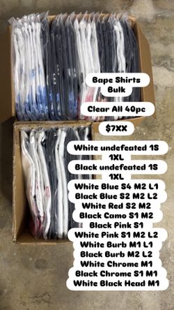 Bape Shirts Bulk