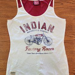 INDIAN MOTORCYCLE COMPANY TANK TOP, SIZE M