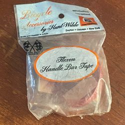 Unopened vintage red Hunt-Wilde Flexon Handlebar Tape