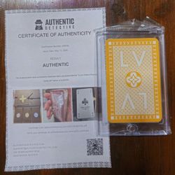 Authentic Louis Vuitton Playing Caed