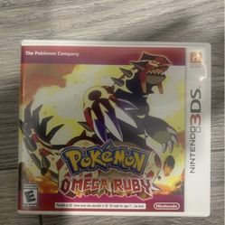 Pokémon Omega Ruby For Nintendo 3DS 