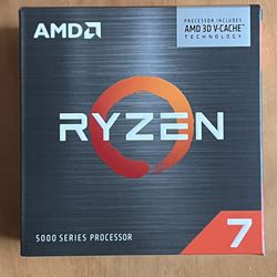 AMD RYZEN 7 5800X3D 5000 Series Processor 250$ *IN BOX*  UNDER RETAIL