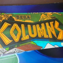 Sega Columns Arcade Marquee