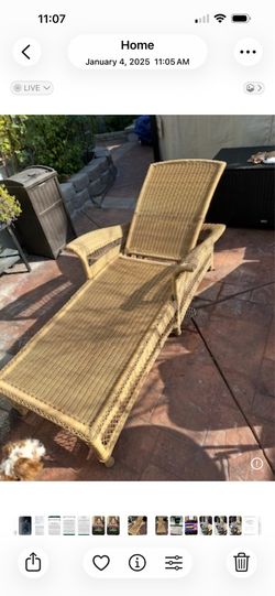 Lounge Chair wicker