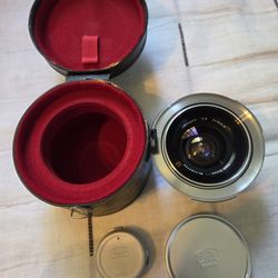 Contarex Zeiss 18mm f4 Distagon MF Wide Angle Lens W/Case/Screen/Hood/Caps Mint