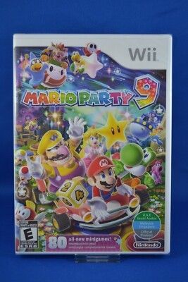 NEW SUPER MARIO PARTY 9 NINTENDO Wii/Wii U