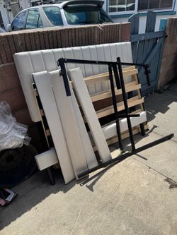 Queen size bed frame