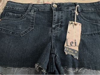 Jean shorts. Size 13. New