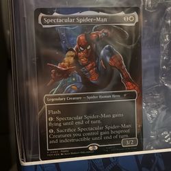 Spectacular Spider-Man Magic The Gathering Card