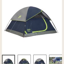 NEW Coleman Sundome Camping Tent 4 Person Weather Tec  Rainfly