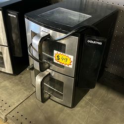 Gourmia double basket air fryer