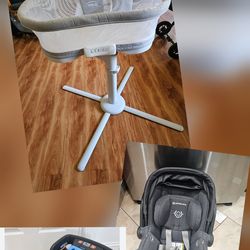 Halo bassinet and uppababy