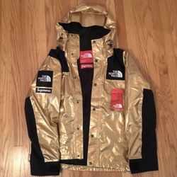 Supreme x North Face Gold Mountain Jacket Sz S