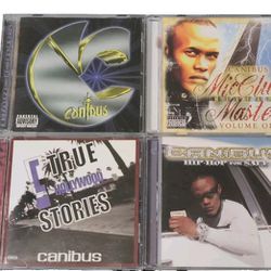 Canibus 4 CD Lot Can-I-Bus Mic Club Master Hip-Hop For Sale C True Hollywood 