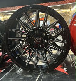 XPD OFF ROAD 20X10 6X135/139.7 -18 GLOSS BLACK MILLED ..CHECK PRICE