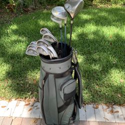 Ladies starter golf club set with right  handed compete set