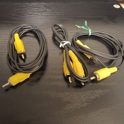 RCA CABLE- YELLOW TO YELLOW MALE (5FT)