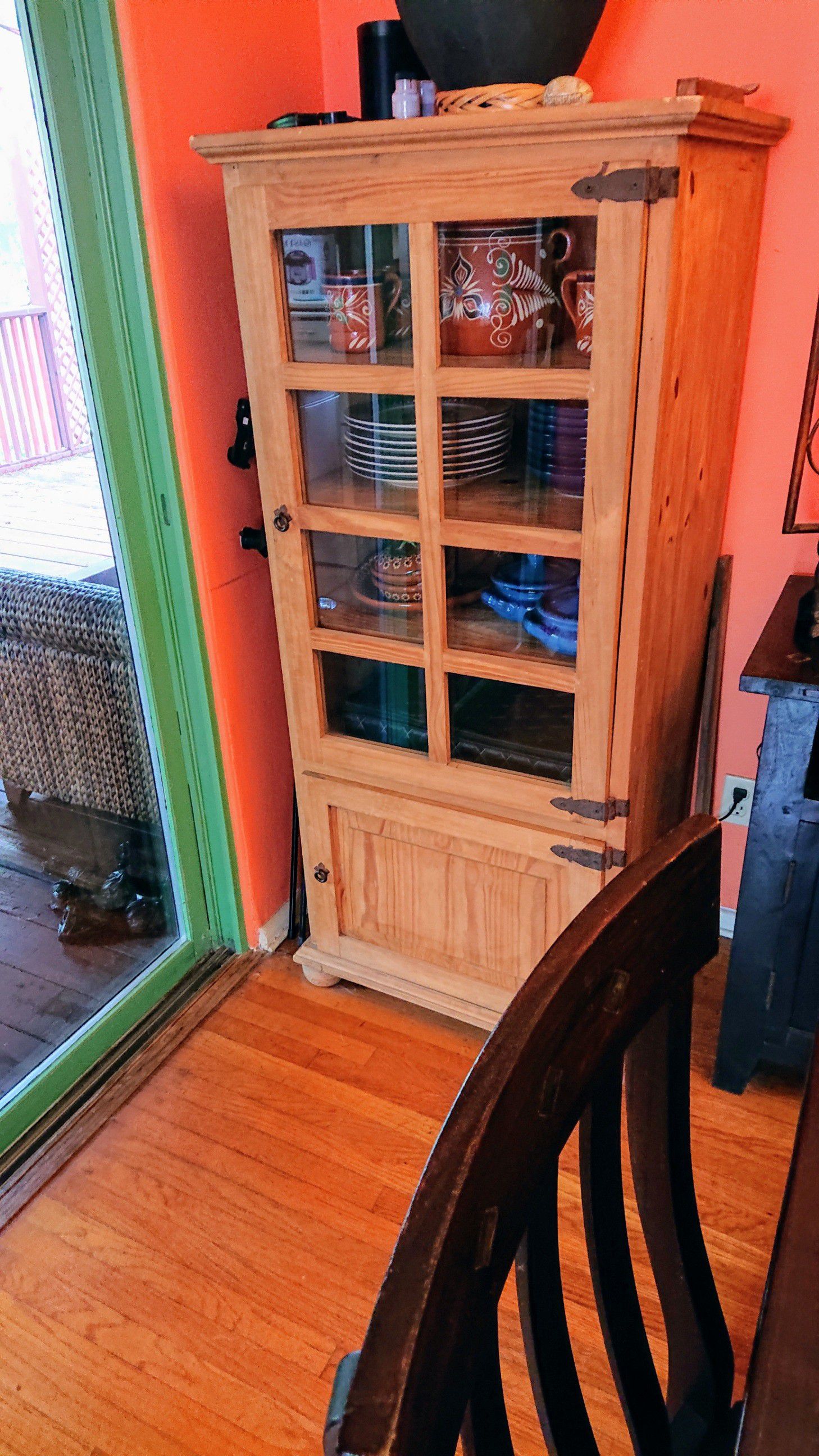 Solid wood Mexican hutch